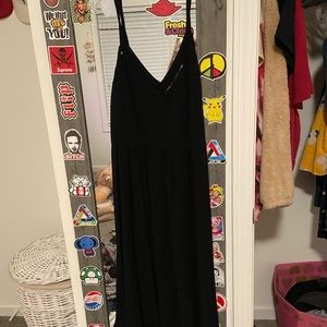 black beach dress